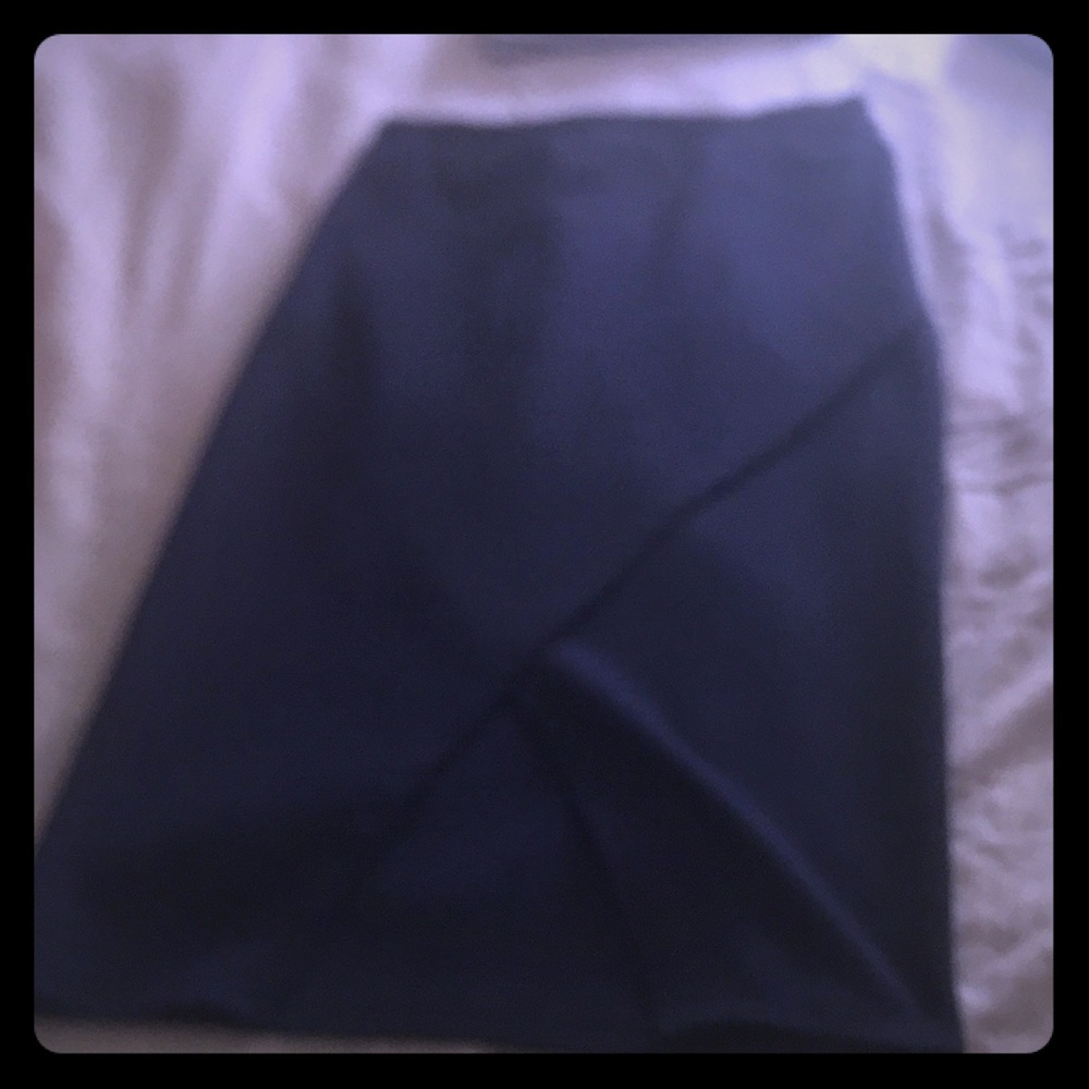 Dark blue skirt